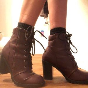 SOLD Heeled ankle boots